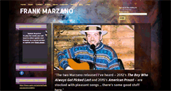Desktop Screenshot of frankmarzano.com
